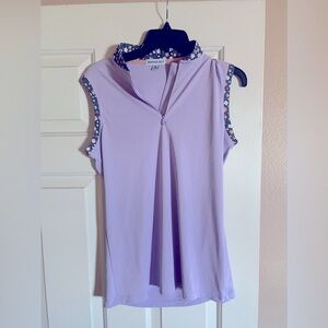 Swannies golf shirt tank top